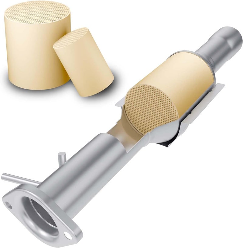 CIRconvert Rear Catalytic Converter Compatible with 2004-2007 Toyota Highlander 3.3L V6, 2004-2006 Lexus RX330 3.3L V6 Catalytic Convertor (EPA Compliant) - Image 5